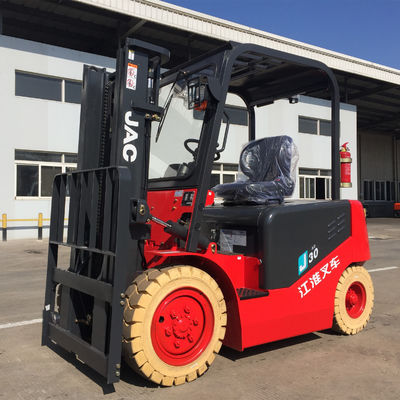 2T 5000 Lbの電気フォークリフト500mmの負荷中心
