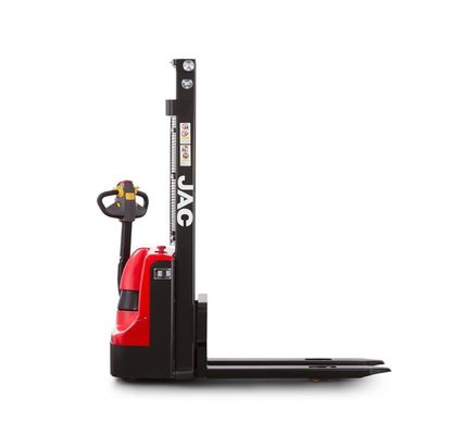 JACの機械歩行者の電気Straddleパレット スタッカーのフォークリフト1T