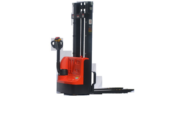 JACの機械歩行者の電気Straddleパレット スタッカーのフォークリフト1T