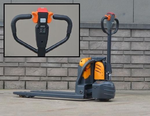 リチウム電池の電気1.5トンのバンド パレットのジャックの倉庫装置