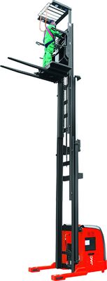 1500kg 9m倉庫のための電気高レベルLlop順序のピッカー引き手
