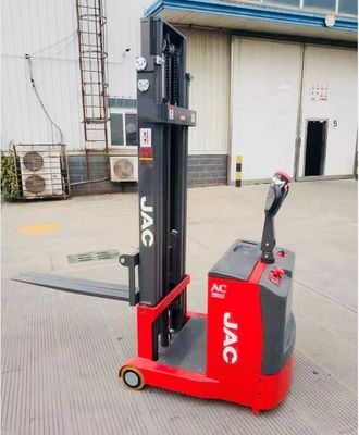 700kgはパレット上昇の後ろの半電気パレット スタッカーの歩行を相殺した